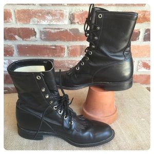 Justin granny boots.